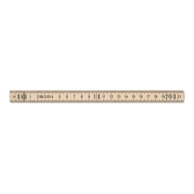 Règle de menuisier en bois Ara 2 Mètres 