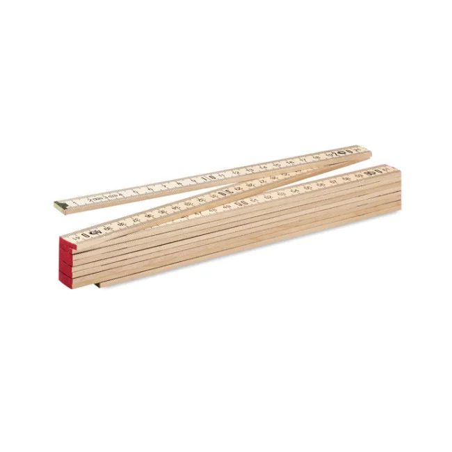 Règle de menuisier en bois Ara 2 Mètres 