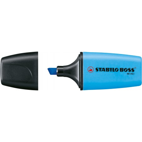 Stabilo ® boss mini personnalisable Stabilo ® boss mini personnalisable - bleu