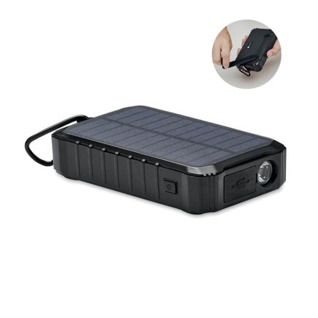 Powerbank solaire avec dynamo à manivelle Dya