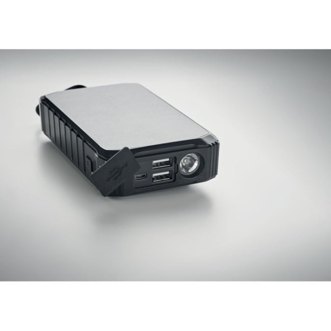 Powerbank solaire avec dynamo à manivelle Dya