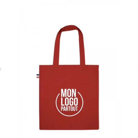 Tote bag personnalisé Gabriel Rouge 