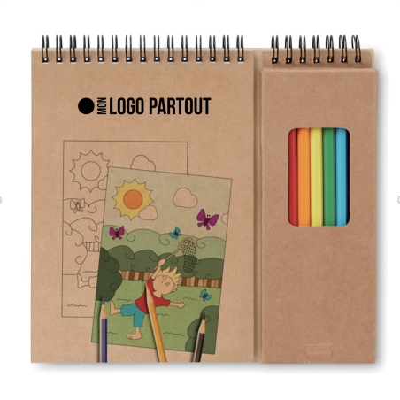 Set coloriage personnalisable COLOPAD 