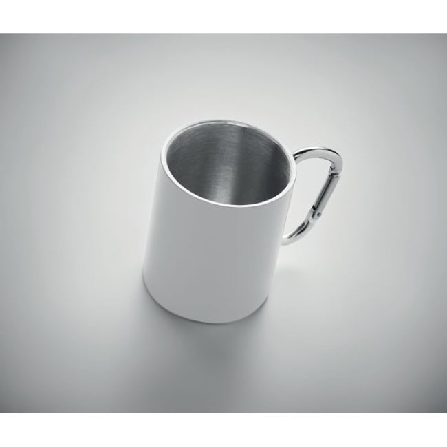 Mug en inox mousqueton Sublim AROM 300 ml