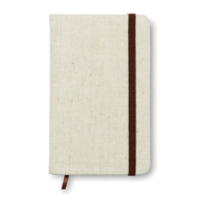 Carnet publicitaire A6 en toile rigide Canvas 