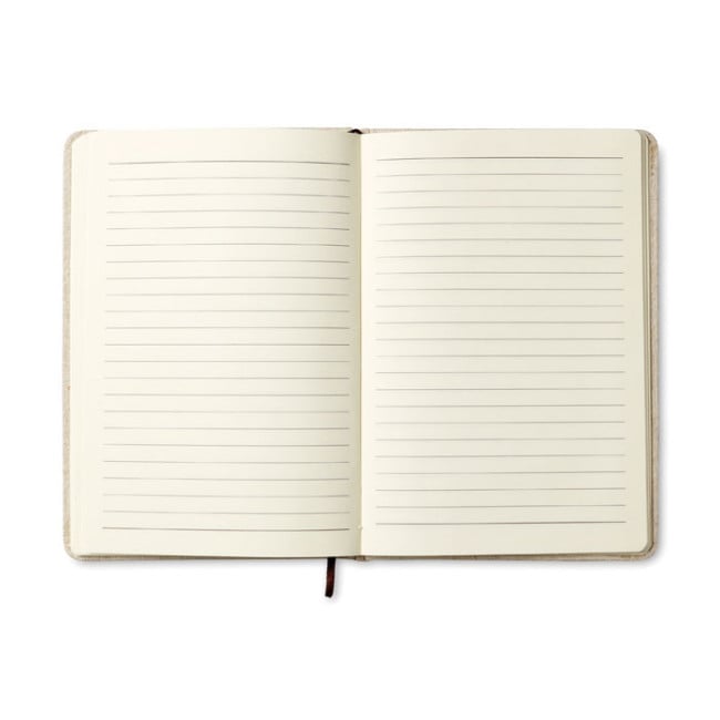 Carnet publicitaire A6 en toile rigide Canvas 