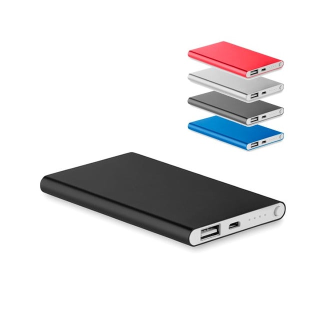 Powerbank publicitaire aluminium Powerflat 