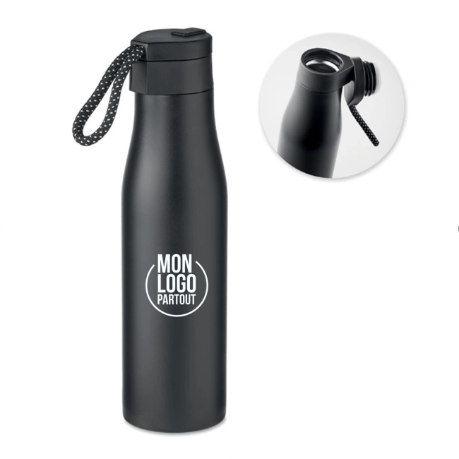 Bouteille en acier inoxydable Ursus 600 ml 