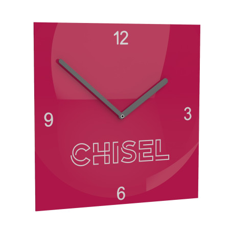 Horloge publicitaire Square 24 cm 
