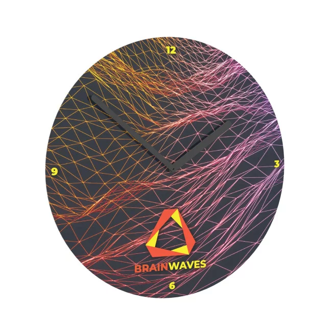 Horloge publicitaire Round 24 cm