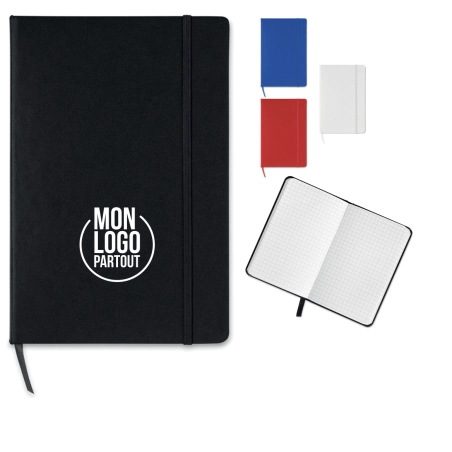 Carnet A5 Publicitaire Classic Quadrillé 