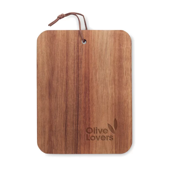 Planche à découper en bois d'acacia Serviro 