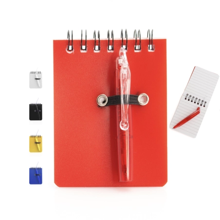 Mini cahier avec stylo duxo 