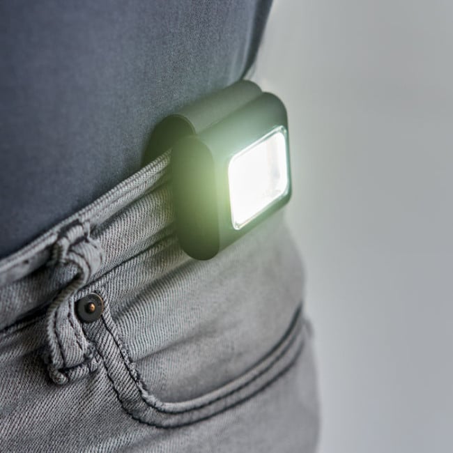 Mini lampe de poche publicitaire COB 