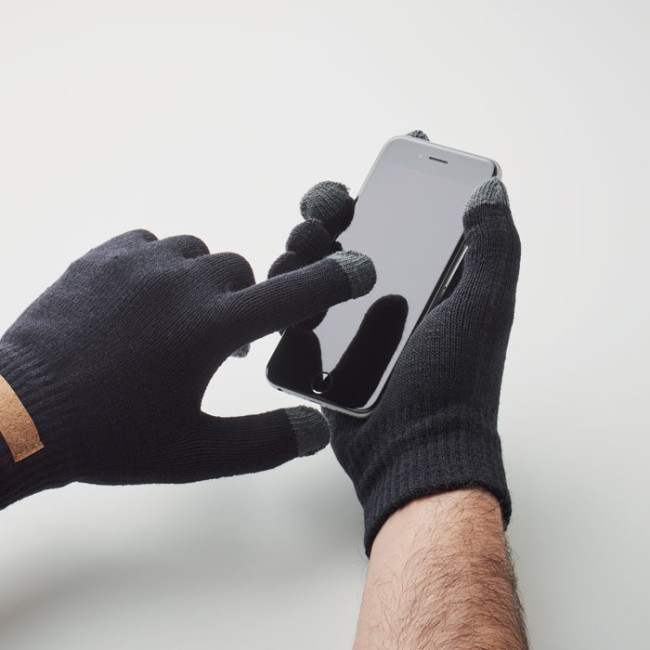 Gants tactiles publicitaires Dactile