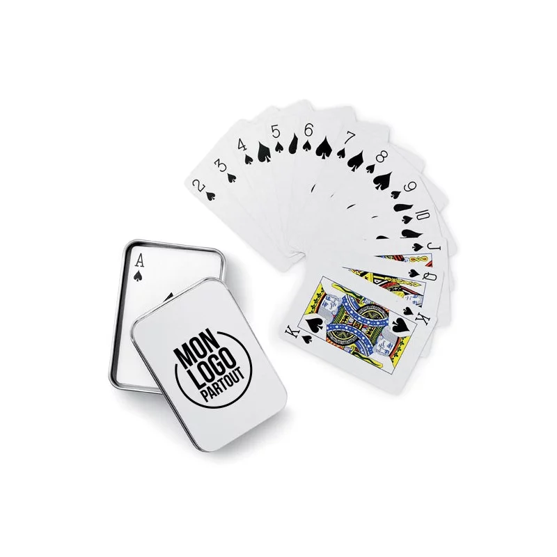 Cartes à jouer publicitaires - couv