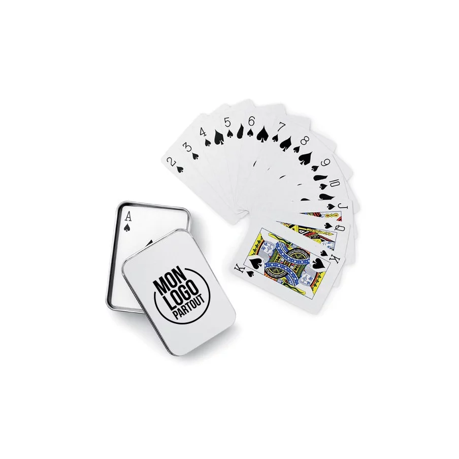 Cartes à jouer publicitaires - couv