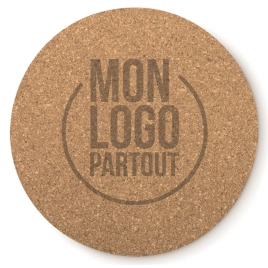 Sous-verres en liège Personnalisable - couv