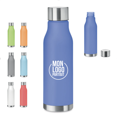 Bouteille publicitaire RPET glacier 600 ml 