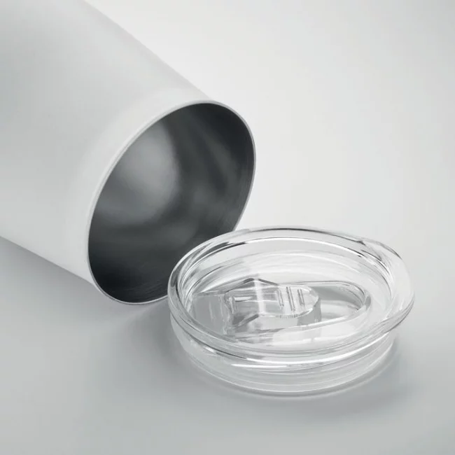 Gobelet en acier avec couvercle Ursa 500 ml