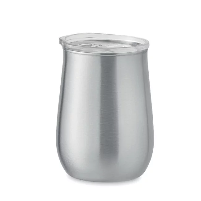 Gobelet en acier avec couvercle Ursa 500 ml