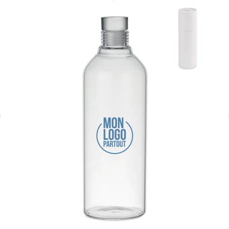 Bouteille en verre personnalisable Lou 1L 