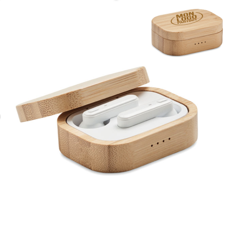 Ecouteurs sans fil  JAZZ BAMBOO 