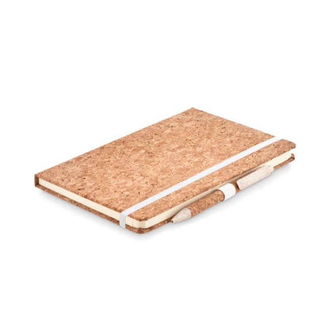 Set carnet & stylo en liège Suber 