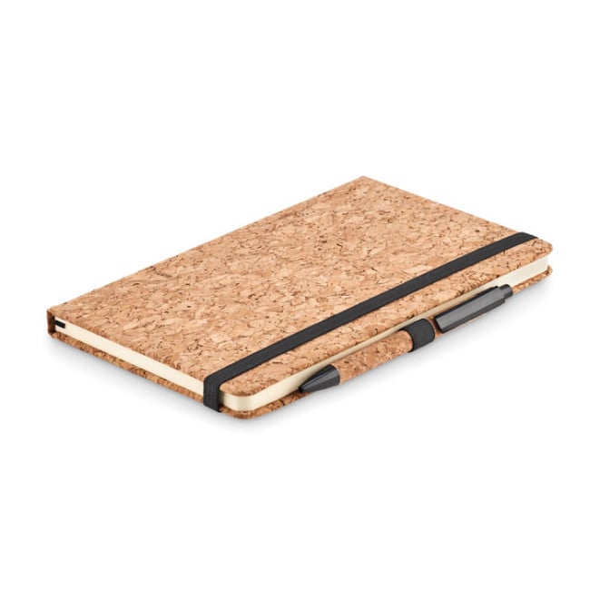 Set carnet & stylo en liège Suber 