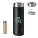 Gourde bambou double paroi 400 ml 