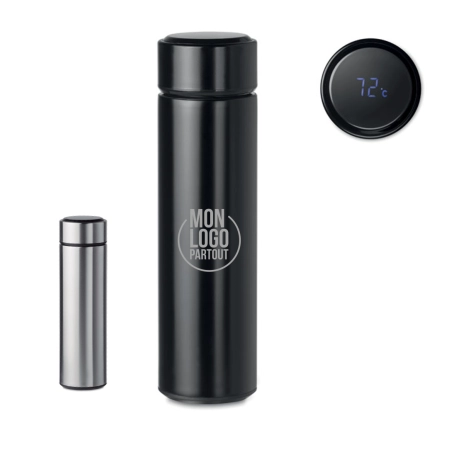 Gourde avec infuseur et thermomètre Pole 450 ml 