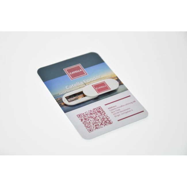 Cache webcam personnalisable en bioplastique