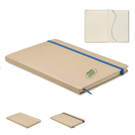 Carnet A5 recyclé Everwrite quadrillé 