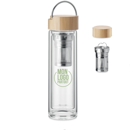 Bouteille infuseur à thé Batami 400 ml 
