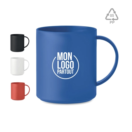 Mug publicitaire en PP Monday 300 ml 