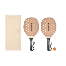 Set de beach tennis en bois...
