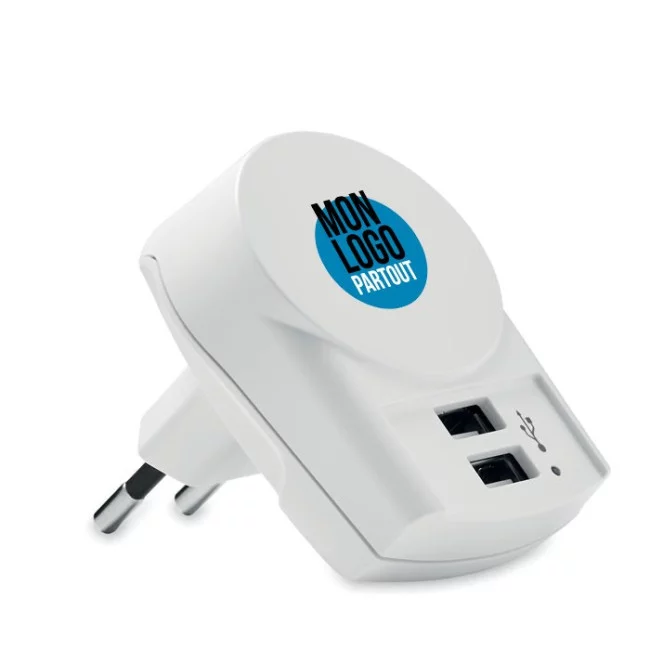 Chargeur Euro USB x2 SKROSS ®