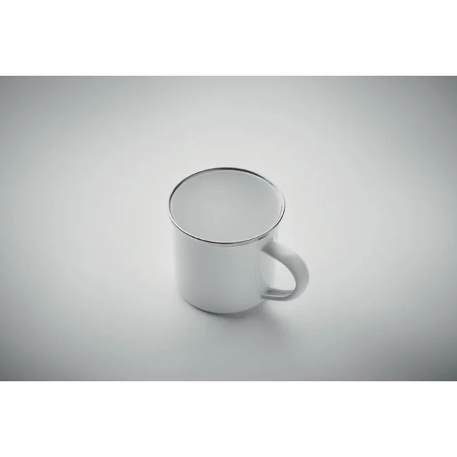 Mug vintage en métal Plateado 200 ml