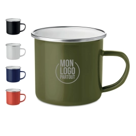 Mug émaillé personnalisé...