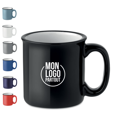 Mug Vintage Personnalisable 240 ml 