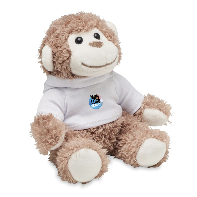 Singe en peluche...