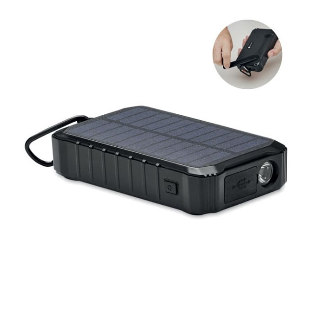 Powerbank solaire avec dynamo à manivelle Dya