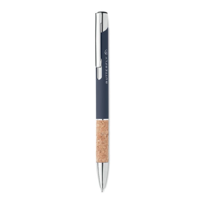 Stylo personnalisé alu et liège Veria 
