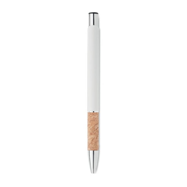 Stylo personnalisé alu et liège Veria 