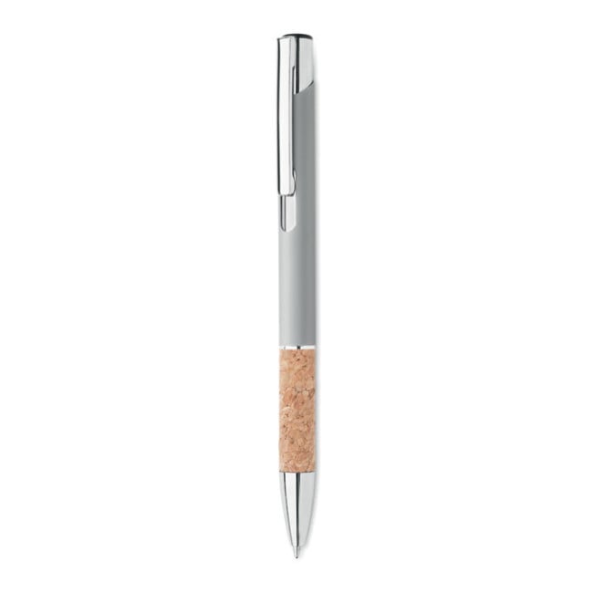 Stylo personnalisé alu et liège Veria 
