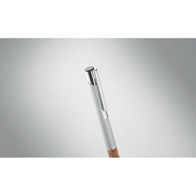 Stylo personnalisé alu et liège Veria 