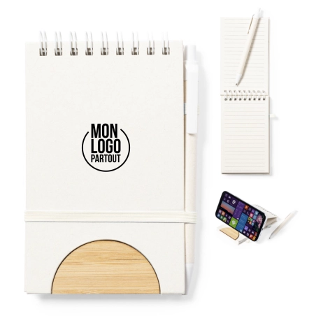 Carnet support carton de lait Minnak 