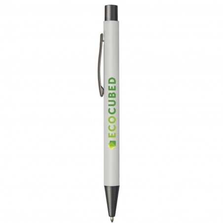 Stylo Publicitaire Bowie Soft-touch Stylo Publicitaire Bowie Soft-touch - Blanc