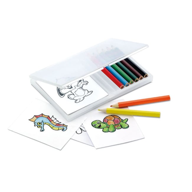 Kit de coloriage publicitaire Récré 