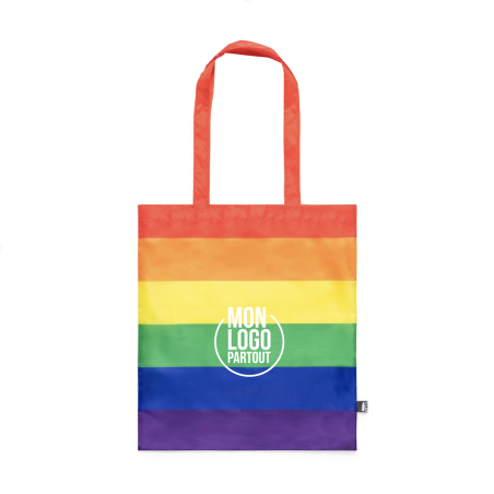 Sac shopping en RPET Rubiros Rainbow 